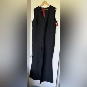 Spanx ‘the perfect sleeveless jumpsuit’ size XL, black, zip up back